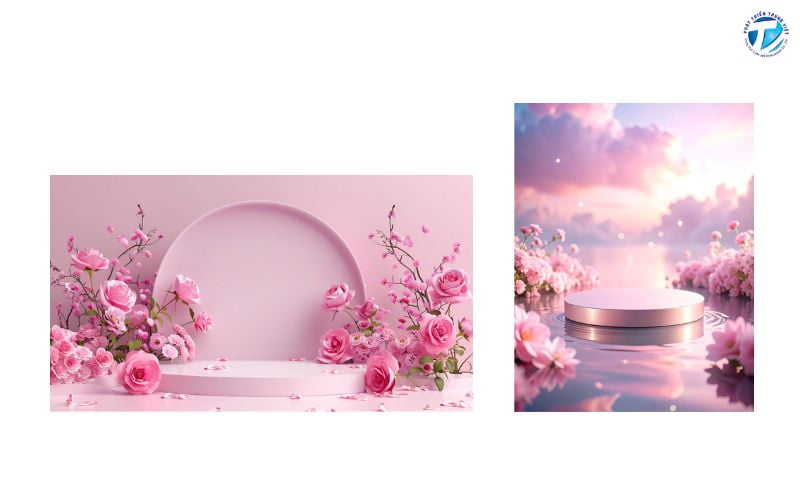 Lưu ý chọn kích thước background 8-3 cho phù hợp